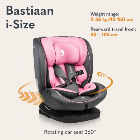 Lionelo - Scaun auto Bastiaan i-Size 4 in 1 0-36 Kg Isofix [17]