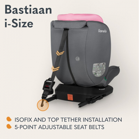 Lionelo - Scaun auto Bastiaan i-Size 4 in 1 0-36 Kg Isofix [18]