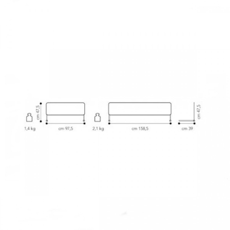 Margine siguranta pat 150 cm - Brevi-312 [2]