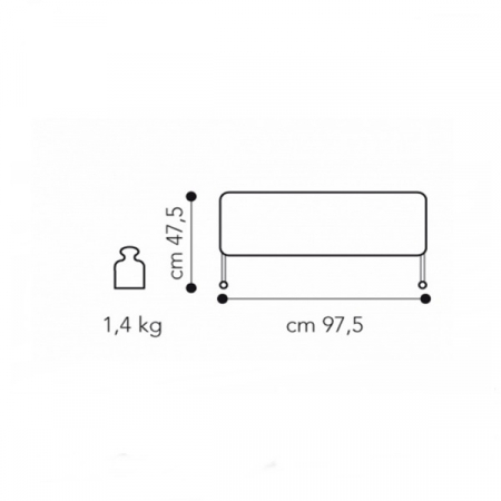 Margine siguranta pat 90 cm - Brevi-311 [2]