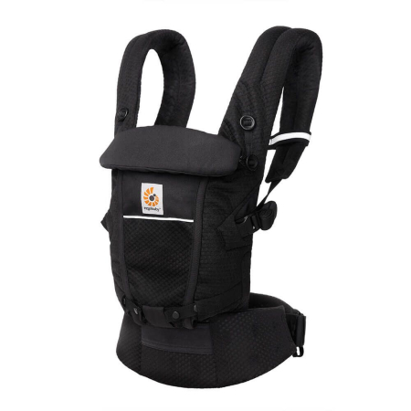 Marsupii - Marsupiu Adapt Soft Flex Mesh Onyx Black Ergobaby
