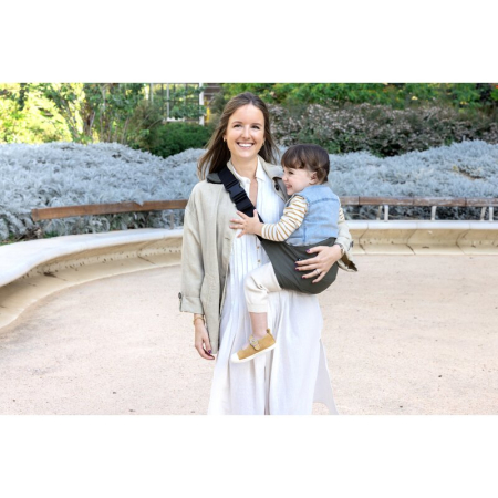 Marsupiu bebe, Jane, Catch, Ergonomic, De la 9 luni pana la 22 Kg, Botanic [7]