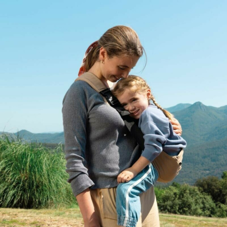 Marsupiu bebe, Jane, Catch, Ergonomic, De la 9 luni pana la 22 Kg, Botanic [2]