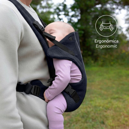 Marsupiu bebe, Jane, Dual Air, Ergonomic, De la nastere pana la 15 Kg, Conform cu EN 13209-2: 2015, Seal [4]