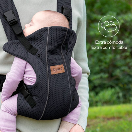 Marsupiu bebe, Jane, Dual Air, Ergonomic, De la nastere pana la 15 Kg, Conform cu EN 13209-2: 2015, Seal [3]