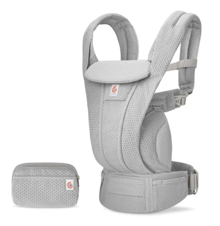 Marsupii - Marsupiu Omni Deluxe Mesh Pearl Grey Ergobaby