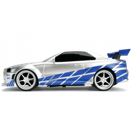 Masina Jada Toys Fast and Furious Nissan Skyline GTR cu telecomanda [3]
