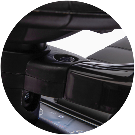 Masinuta de impins Chipolino Mercedes Benz C-Class cu maner black [12]