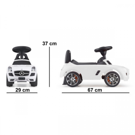 Masinuta de impins Mercedes Benz SLS AMG Alb  [3]