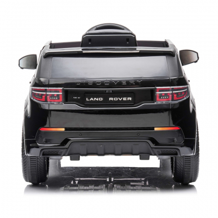 Masinuta electrica Chipolino SUV Land Rover Discovery cu scaun din piele si roti EVA black [5]