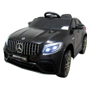 Masinuta electrica cu telecomanda 4 x 4, roti EVA, varsta 3-6 ani, Mercedes AMG GLC 63S, 115x61x55 CM, putere 180W R-Sport - Negru [1]