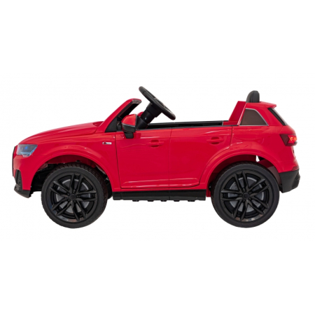 Masinuta electrica cu telecomanda AUDI Q7 NEW LIFT, roti EVA, scaun tapitat, 117x67x54 cm, putere 70W - Rosu [21]