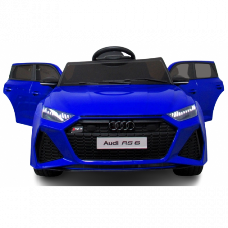 Masinuta electrica cu telecomanda Audi RS6 R-Sport - Albastru [1]