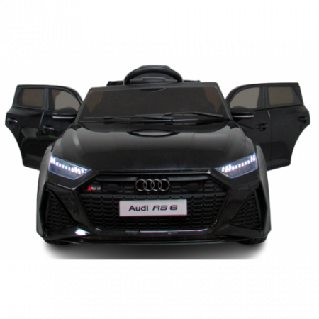 Masinuta electrica cu telecomanda Audi RS6 R-Sport - Negru [1]