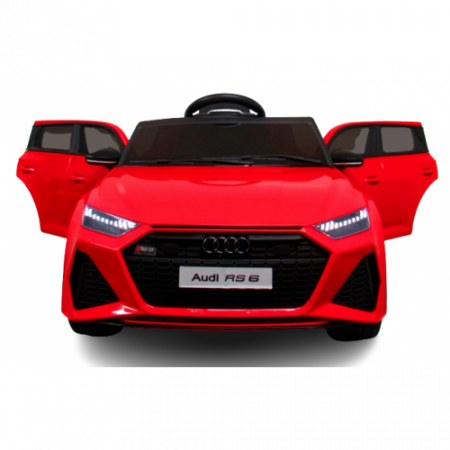 Masinuta electrica cu telecomanda Audi RS6 R-Sport - Rosu [1]
