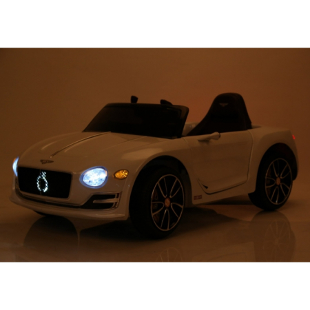 Masinuta electrica cu telecomanda BENTLEY EXP 12, roti EVA, scaun tapitat, 107x59x44 cm, putere 24V - Alb [16]