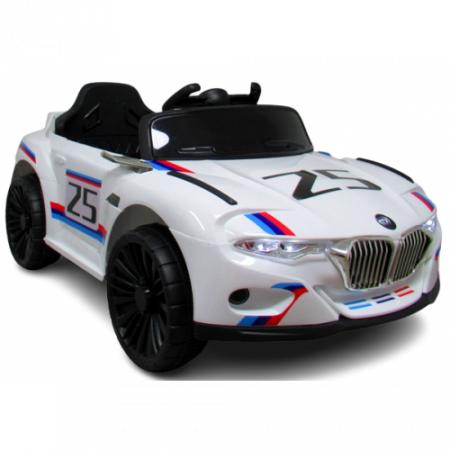 Masinuta electrica cu telecomanda, copii 1-4 ani, Cabrio Z5 TK1188 - R-Sport - Alb [1]