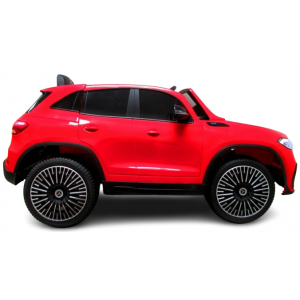 Masinuta electrica cu telecomanda, roti din spuma EVA, scaun din piele ecologica, varsta 1-5 ani, MERCEDES EQA250 - Rosu [2]