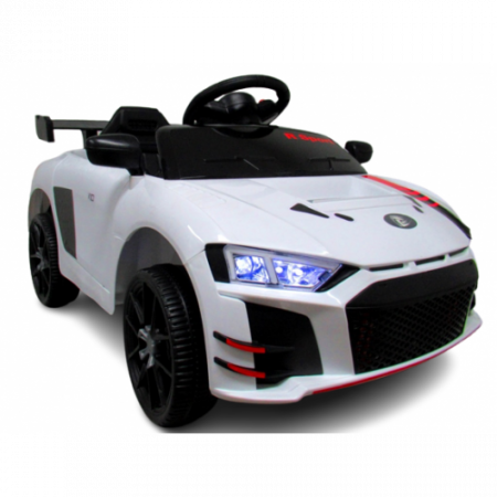 Masinuta electrica cu telecomanda si functie de balansare Cabrio A1 R-Sport - Alb (varsta 1-4 ani) [2]