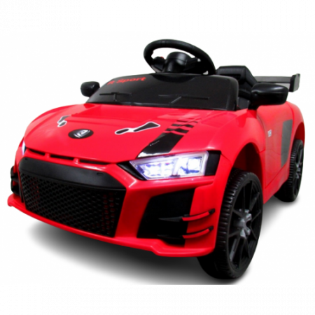 Masinute si motociclete electrice - Masinuta electrica cu telecomanda si functie de balansare Cabrio A1 R-Sport - Rosu (varsta 1-4 ani)