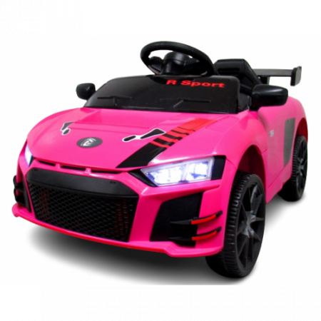 Masinute si motociclete electrice - Masinuta electrica cu telecomanda si functie de balansare Cabrio A1 R-Sport - Roz (varsta 1-4 ani)