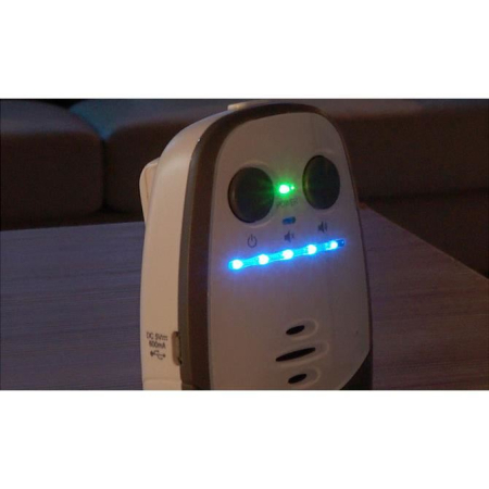 Monitor audio digital pentru bebelusi Cosmo, lumina de veghe, functie Vox, interfon, distanta 600 m, Reer 50150 [1]