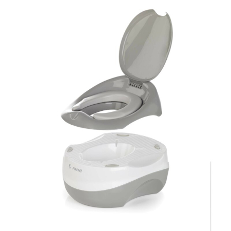 Olita, Jane, 3 in 1, Educationala, Utilizata atat ca olita, Adaptor pentru toaleta cu manere laterale, Inaltator, 12 luni+ [1]