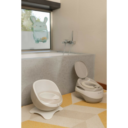 Olita, Jane, 3 in 1, Educationala, Utilizata atat ca olita, Adaptor pentru toaleta cu manere laterale, Inaltator, 12 luni+ [12]