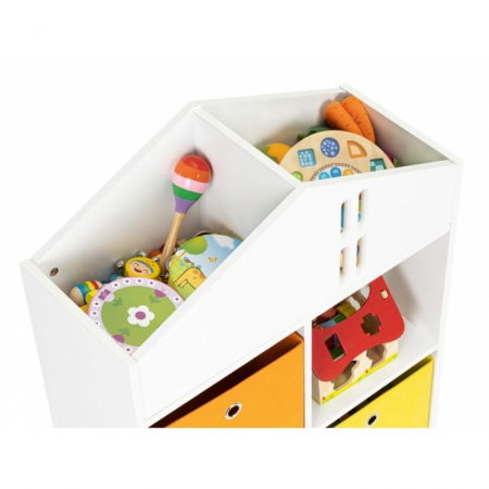 Organizator pentru jucariile copiilor in forma de casuta Ecotoys ZKB-3 [4]