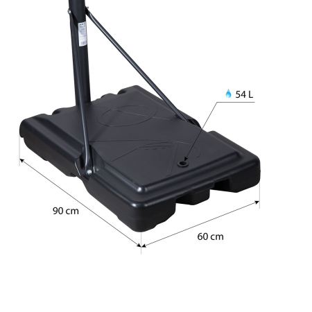 Panou Baschet Portabil cu Cos NILS ZDK321 [4]