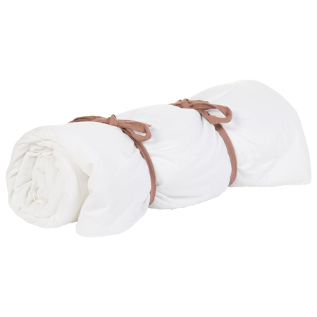 Paturici copii - Patura matlasata Childhome 140x100 cm Jerse, Ecru