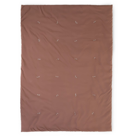 Patura matlasata Childhome 140x100 cm Jerse, Ruginiu [1]