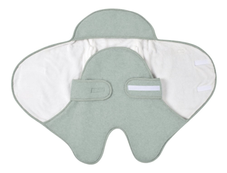 Paturica de infasat BabyNomade 0-6 luni Sage Green [6]