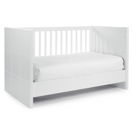 Patut Childhome Quadro White 70x140 cm, MDF Alb [1]