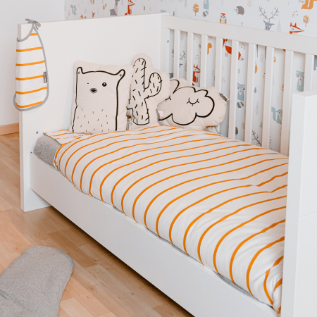 Patut Childhome Quadro White 70x140 cm, MDF Alb [3]