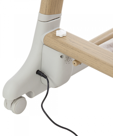 Patut co-sleeping cu sistem de leganare electronica, melodii, senzor de miscare, timer, bluetooth Carrello PRIMA [10]