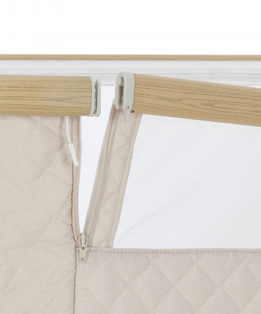 Patut co-sleeping cu sistem de leganare electronica, melodii, senzor de miscare, timer, bluetooth Carrello PRIMA [3]