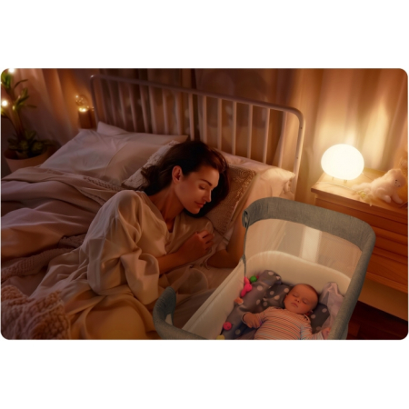 Patut cu laterala culisanta Nukido NK-243 - Gri [4]