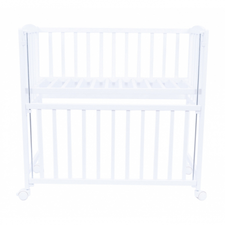 Patut cu roti si laterala culisanta VESSANTI MINI - Alb [3]