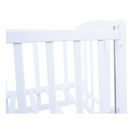 Patut cu roti si laterala culisanta VESSANTI MINI - Alb [2]