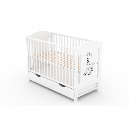 Camera copilului - Patut cu sertar VESSANTI ZUZA - Alb