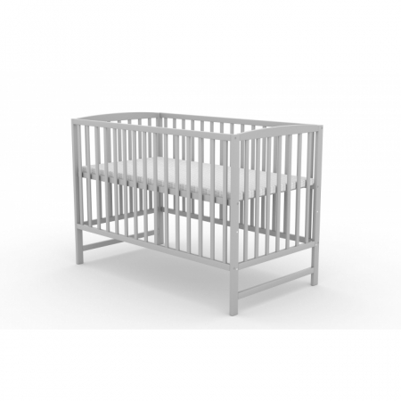 Patuturi lemn pana la 120 x 60 cm - Patut fara sertar VESSANTI ARES - Gri