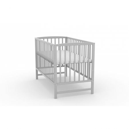 Patut fara sertar VESSANTI ARES Gri + Saltea Cocos 12 cm [2]