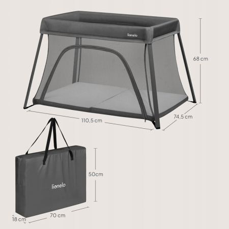 Patut multifunctional Lionelo Alice 3 in 1 pana 15 kg [7]