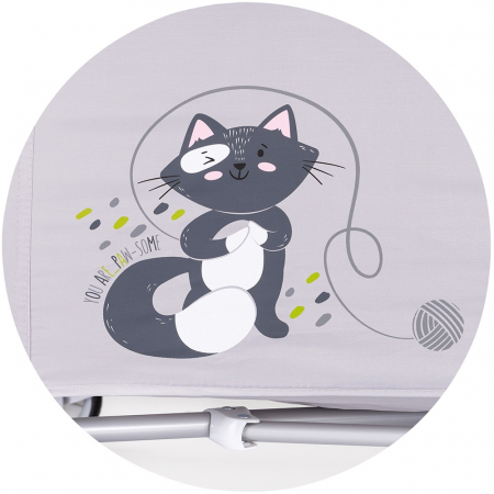 Patut pliabil Chipolino Relax cu laterala culisanta [3]