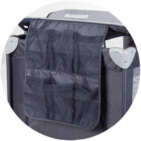 Patut pliabil cu saltea de infasat Chipolino Luna [4]