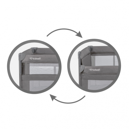 Patut pliabil Kidwell BLISSY LIFT - Gray [10]