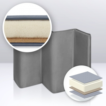 Patut pliant cu doua nivele Stefi Plus 120x60 cm Lionelo [22]