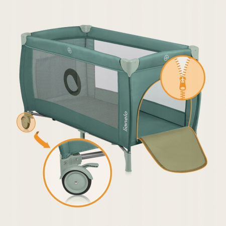 Patut pliant cu doua nivele Stefi Plus 120x60 cm Lionelo [14]