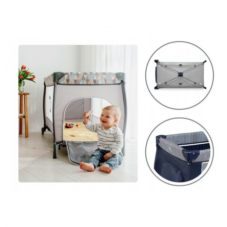 Patut pliant cu leganare Sven Plus - Lionelo [80]